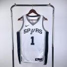 San Antonio Spurs Association Edition Victor Wembanyama #1 Jersey -White