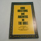4000 Questions And Answers On The Bible by A. Dana Adams (L2) A. J. Holman Company PB