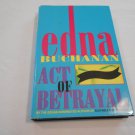 Act of Betrayal by Edna Buchanan (1996) (L3) Britt Montero #4, Hyperion HC