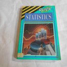 Cliffs Quick Review Statistics by David H. Voelker (1993) (R3) Cliff Notes PB