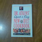 Dr. Atkins' Quick and Easy New Diet Cookbook Robert C. Atkins Veronica Atkins (1997) (L2) PB Dr. Atkins' Quick and Easy New Diet Cookbook Robert C. Atkins Veronica Atkins (1997) (L2) PB