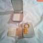 Gold Rectangular B David Co. Keychain in Box 1_ x 5_8_ rectangle (SD3)