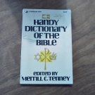 Handy Dictionary of the Bible by Merrill C. Tenney (1980) (L3) Zondervan Publishing House PB