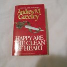 Happy Are the Clean of Heart by Andrew M. Greeley (1986) (R2) Blackie Ryan #2, Warner Books PB