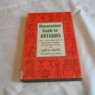 Housewives' guide to antiques by Leslie Gross (1959) (L7) Exposition Press 1st Ed HC