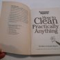 How to Clean Practically Anything by Consumer Reports (2002) (R3) Fifth Edition PB