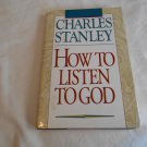 How to Listen to God by Charles F. Stanley (1985) (L2) Oliver Nelson Thomas Nelson BCE HC