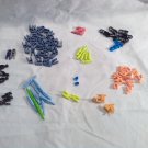 KNEX 100 Assorted Replacement Pieces Connectors, Adapters, Ball Joints, Rods, Hinges and Clips KNEX 100 Assorted Replacement Pieces Connectors, Adapters, Ball Joints, Rods, Hinges and Clips