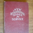 New Songs for Service Homer Rodeheaver (1929) (R3) Rodeheaver Hall Mack Co HC