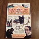 Phillips' Book of Great Thoughts Funny Sayings by Bob Phillips (1993) (R7) Tyndale House PB
