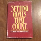 Setting Goals that Count a Christian Perspective by Joseph D. Allison (1985) (R7) Chosen Books HC Setting Goals that Count a Christian Perspective by Joseph D. Allison (1985) (R7) Chosen Books HC