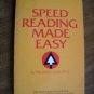 Speed Reading Made Easy by Nila Banton Smith (1963) (R2_R2) Popular Library PB