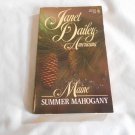 Summer Mahogany by Janet Dailey (1990) (R2) Maine Americana #19, Harlequin Books PB