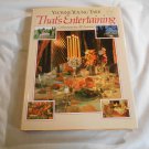That's Entertaining Celebrations For All Seasons Yvonne Young Tarr (1987_L4) Simon and Schuster HC