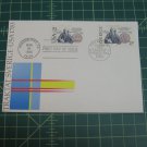 1983 PFA Treaty of Amity and Commerce FDC -USA & Sweden - Stockholm_Philadelphia Scott #2036