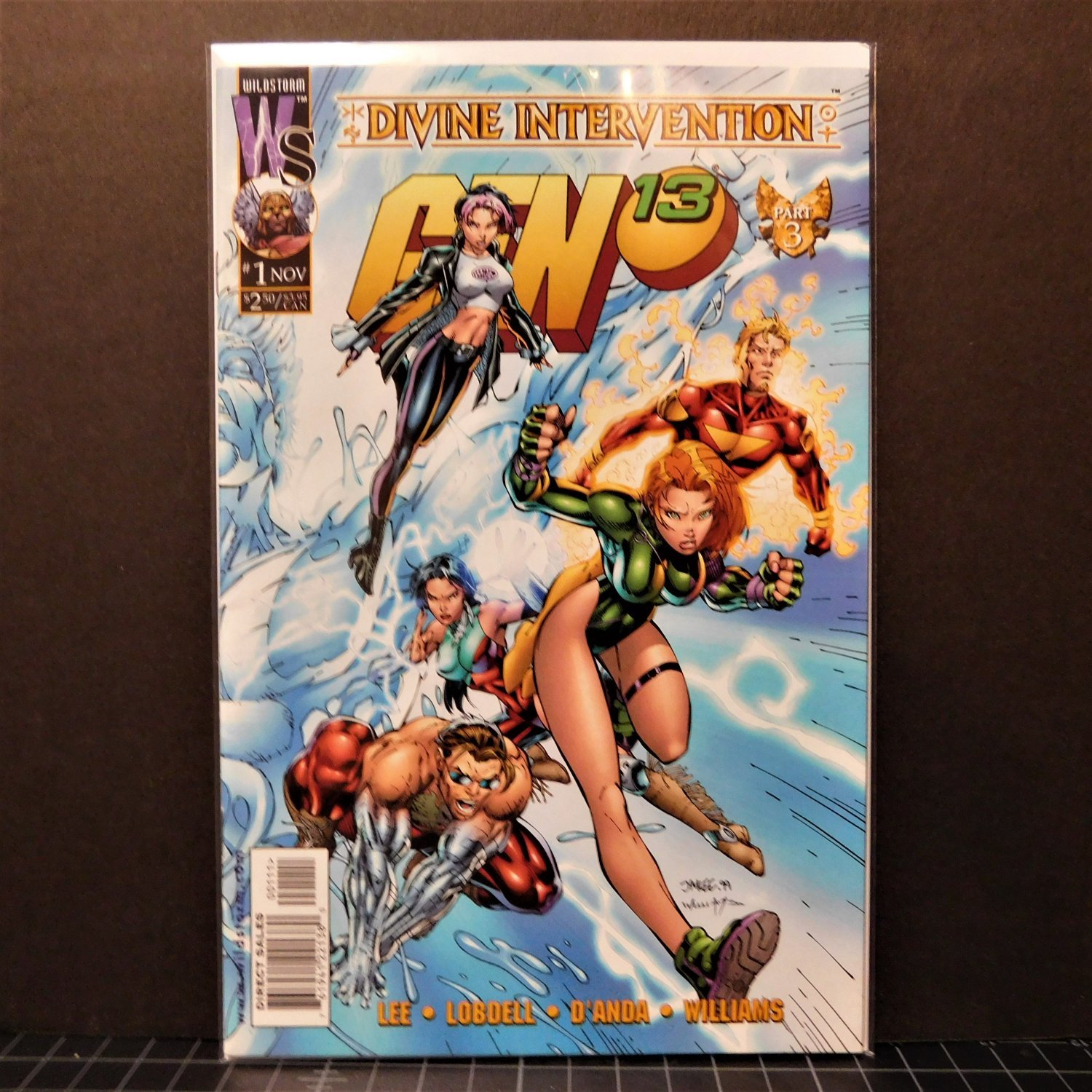 GEN 13 Divine Intervention #1 - Wildstorm Comics 1999 - Jim Lee