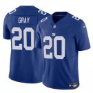 All Size New York Giants Eric Gray Blue 2023 F.U.S.E. Vapor Untouchable Limited Football Jersey