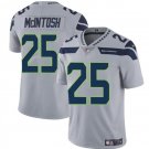 All Size Seattle Seahawks 25 Kenny McIntosh Grey Vapor Limited Jersey