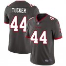 All Sizes Tampa Bay Buccaneers #44 Sean Tucker Gray Vapor Limited Stitched Jersey