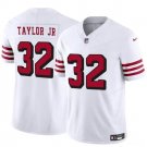 Any Size 49ers Patrick Taylor Jr White 2024 F.U.S.E. Color Rush Vapor Jersey