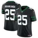 Any Size New York Jets Israel Abanikanda 2023 F.U.S.E. Black Vapor Jersey