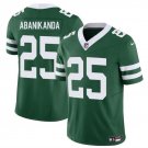 Any Size New York Jets Israel Abanikanda 2023 F.U.S.E. Green Vapor Jersey