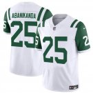 Any Size New York Jets Israel Abanikanda 2023 F.U.S.E. White Classic Jersey