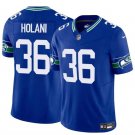 Any Size Seattle Seahawks George Holani Royal F.U.S.E Vapor Limited Jersey