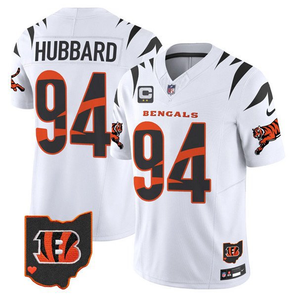 Any Sizes Cincinnati Bengals Sam Hubbard White F.U.S.E. Special Vapor Football Jersey