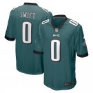 Men & Youth #0 D'andre Swift Philadelphia Eagles Game Green Jersey