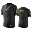 Men & Youth #1 Ja'Marr Chase Cincinnati Black Golden Edition Jersey