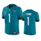 Men & Youth #1 Travis Etienne Jacksonville Jaguars Color Rush Limited Teal Jersey