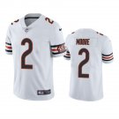Men & Youth #2 D.J. Moore Chicago Bears Color Rush Vapor Limited White Jersey