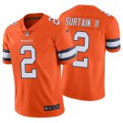 Men & Youth #2 Patrick Surtain II Denver Broncos Color Rush Limited Orange Jersey