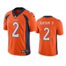 Men & Youth #2 Patrick Surtain II Denver Broncos Color Rush Limited Orange Jersey__2293