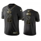 Men & Youth #2 Tyler Bass Buffalo Bills Black Golden Edition Jersey