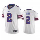 Men & Youth #2 Tyler Bass Buffalo Bills Color Rush Limited White Jersey