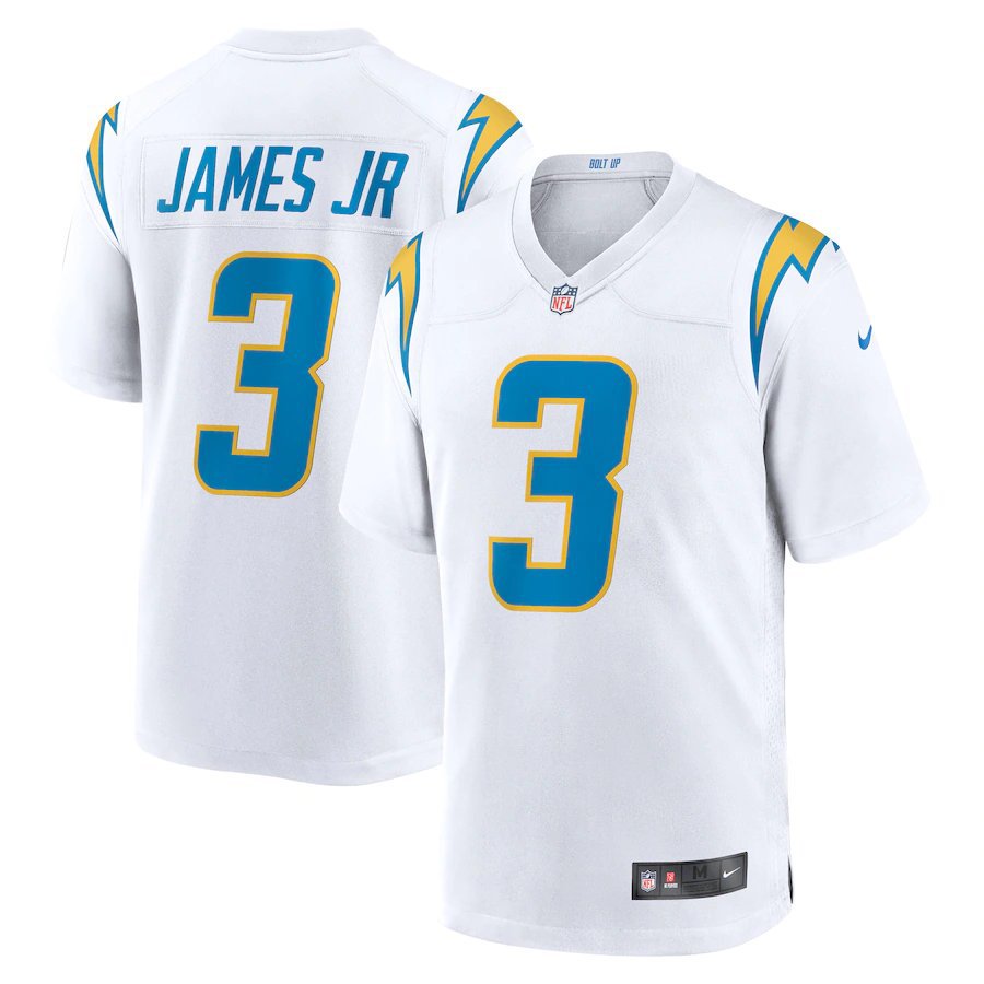 Men & Youth #3 Derwin James Los Angeles Chargers Color Rush Limited White Jersey