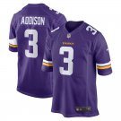 Men & Youth #3 Jordan Addison Minnesota Vikings Stitched Purple Game Jersey__1872