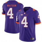 Men & Youth #4 Deshaun Watson Clemson Tigers Purple College Football Jersey
