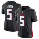 Men & Youth #5 Drake London Atlanta Falcons Color Rush Limited Black Jersey
