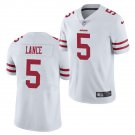Men & Youth #5 Trey Lance San Francisco 49ers Color Rush Limited White Jersey