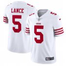 Men & Youth #5 Trey Lance San Francisco 49ers Color Rush Limited White Jersey__1765