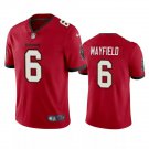 Men & Youth #6 Baker Mayfield Tampa Bay Buccaneers Color Rush Limited Red Jersey