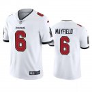 Men & Youth #6 Baker Mayfield Tampa Bay Buccaneers Color Rush Limited White Jersey