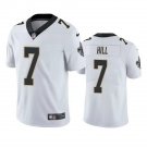 Men & Youth #7 Taysom Hill New Orleans Saints Color Rush Limited White Jersey