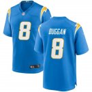 Men & Youth #8 Max Duggan Los Angeles Chargers Power Blue Game Jersey