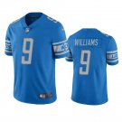 Men & Youth #9 Jameson Williams Detroit Lions Color Rush Limited Blue Jersey__2126
