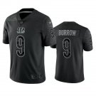 Men & Youth #9 Joe Burrow Cincinnati Bengals Black Golden Edition Jersey