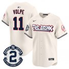 All Size New York Yankees Anthony Volpe Cream The Bronx Graffiti V2 Baseball Jersey
